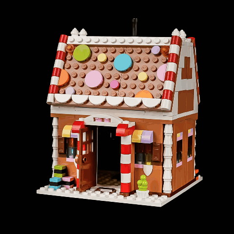 Lightailing Light Kit For LEGO Festive Gingerbread House #40809- 2