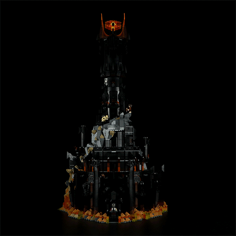 Lightailing Light Kit For LEGO The Lord of the Rings: Barad-dur 10333-2