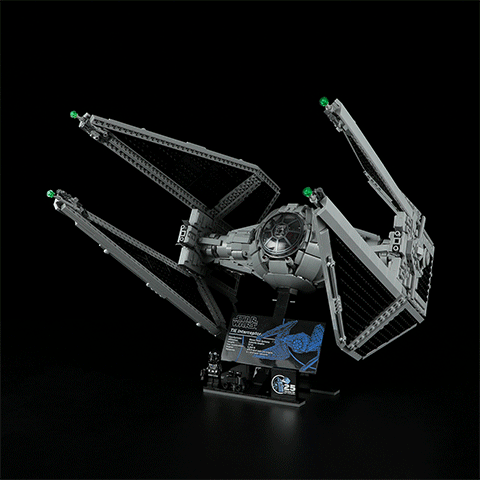 Lightailing Light Kit For LEGO UCS TIE Interceptor 75382-3