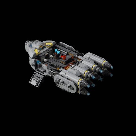 Light Kit for Anzellan Starship 75445 - Lightailing