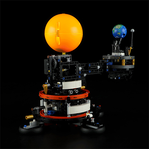 Light Kit for Planet Earth and Moon in Orbit 42179-Lightailing