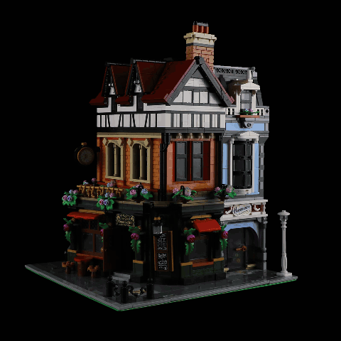 Lightailing Light Kit For LEGO Tudor Corner 10350-2