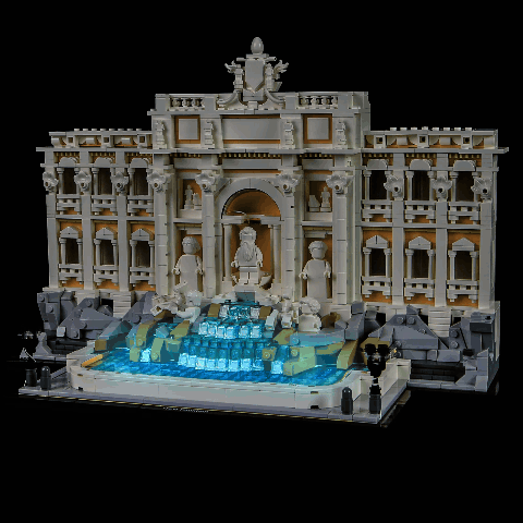 Light Kit for Trevi Fountain 21062-Lightailing
