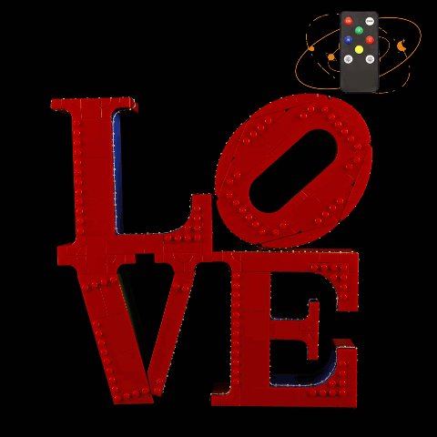 Lightailing Remote Light Kit For LEGO LOVE 31214-2