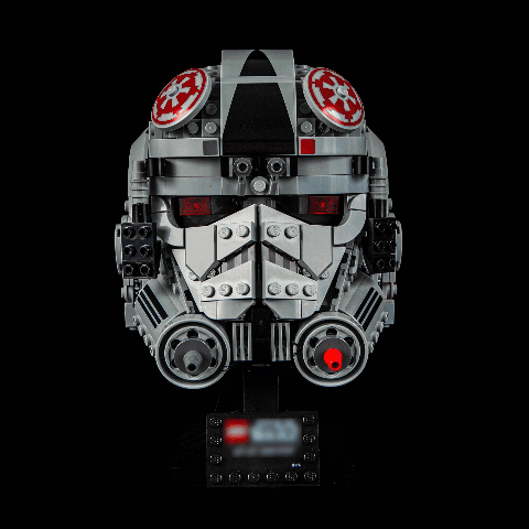 Lightailing Light Kit For LEGO AT-AT Driver Helmet #75429-15