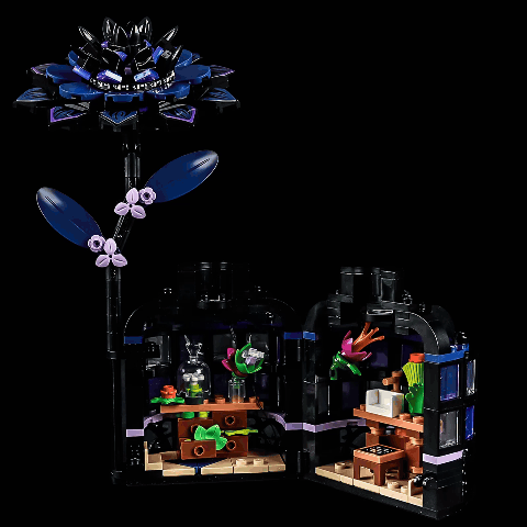 Lightailing Light Kit For LEGO Black Dahlia Flower