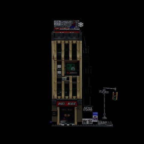 Light Kit for Spider-Man vs. Mysterio: The Daily Bugle 76342 - Lightailing