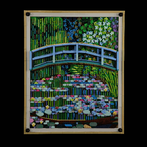 Light Kit for Claude Monet – Bridge over a Pond of Water Lilies 31220 - Lightailing
