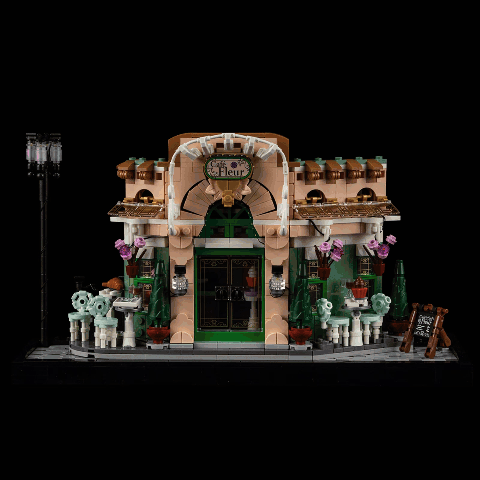 Lightailing Light Kit For LEGO French Café  #10362-2