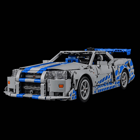 Light Kit for 2 Fast 2 Furious Nissan Skyline GT-R (R34) Car 42210-Lightailing(Standard Edition)