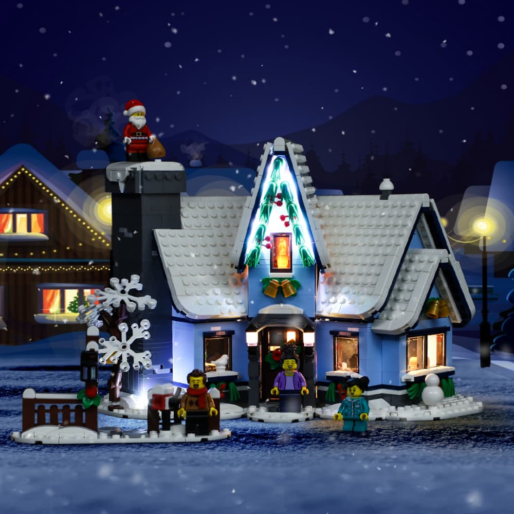 Light Kit For Lego Santa's Visit 10293 – Lightailing