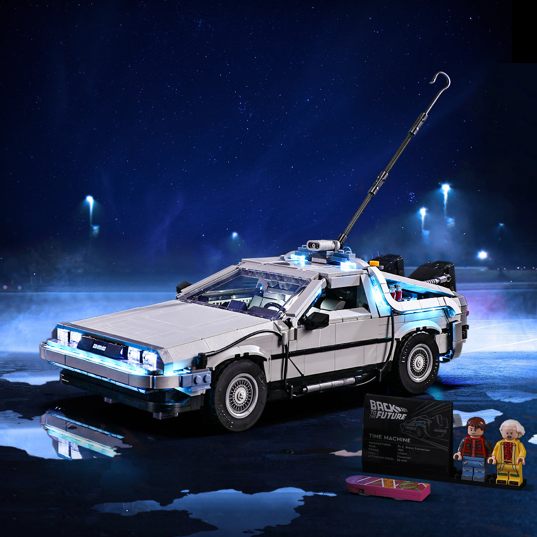 Lightailing Light Kit For LEGO Back to the Future Time Machine 10300-1