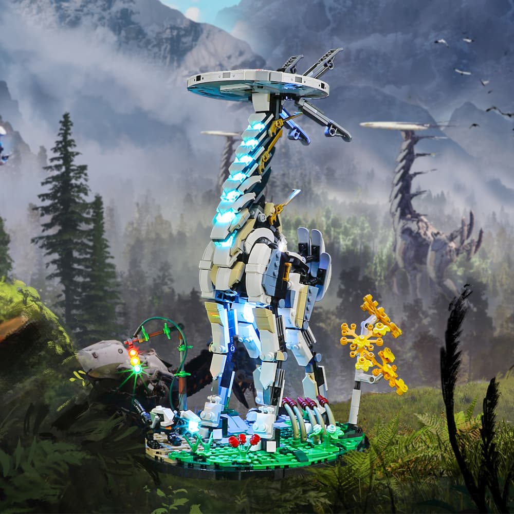 Light kit for Horizon Forbidden West: Tallneck 76989-Lightailing
