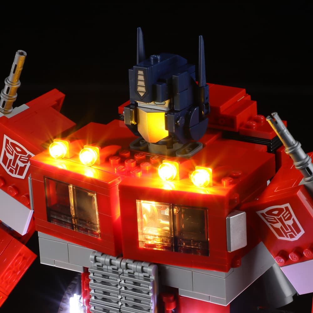 Lightailing Light Kit For LEGO Optimus Prime #10302 - 10