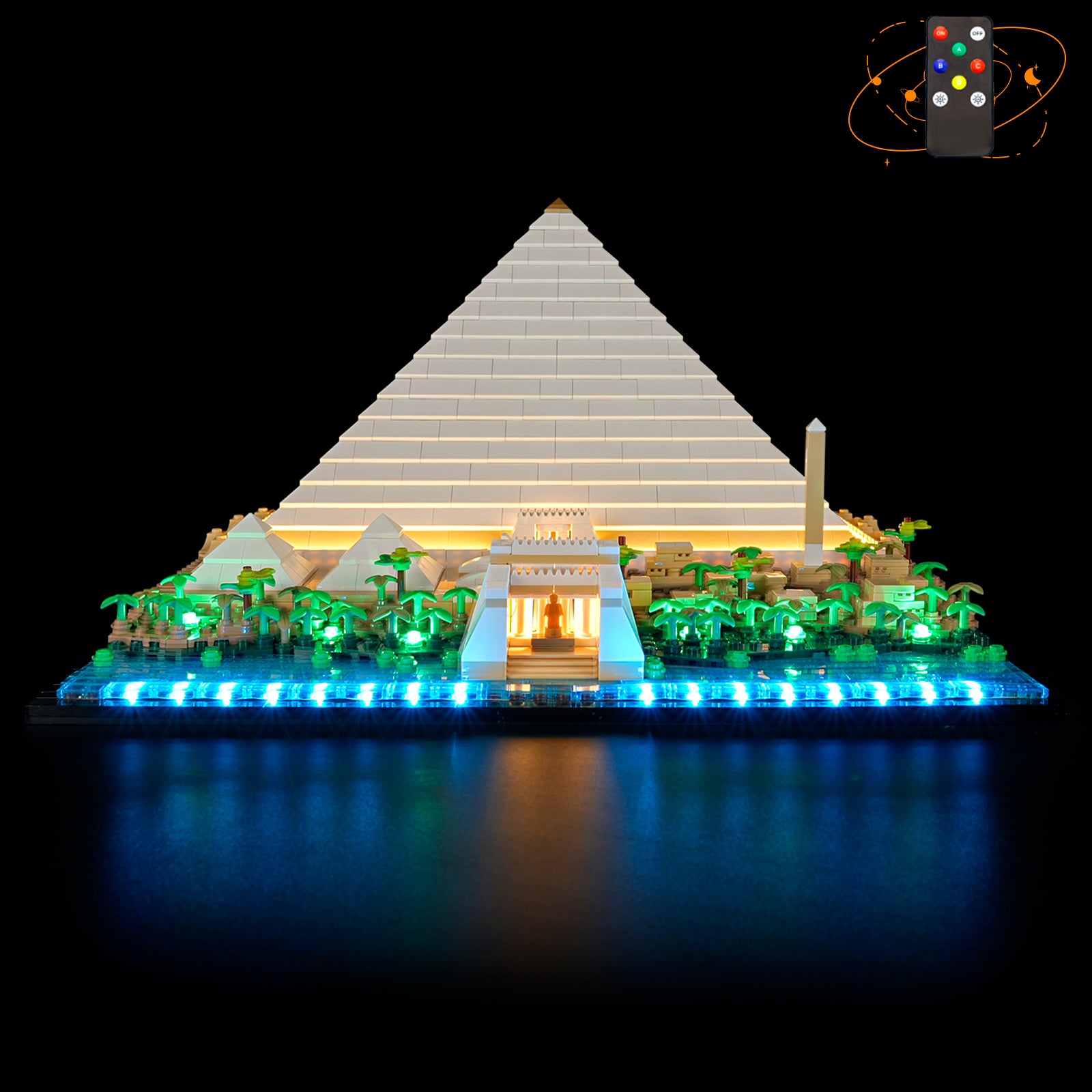 Lightailing Light Kit For Great Pyramid of Giza #21058-3