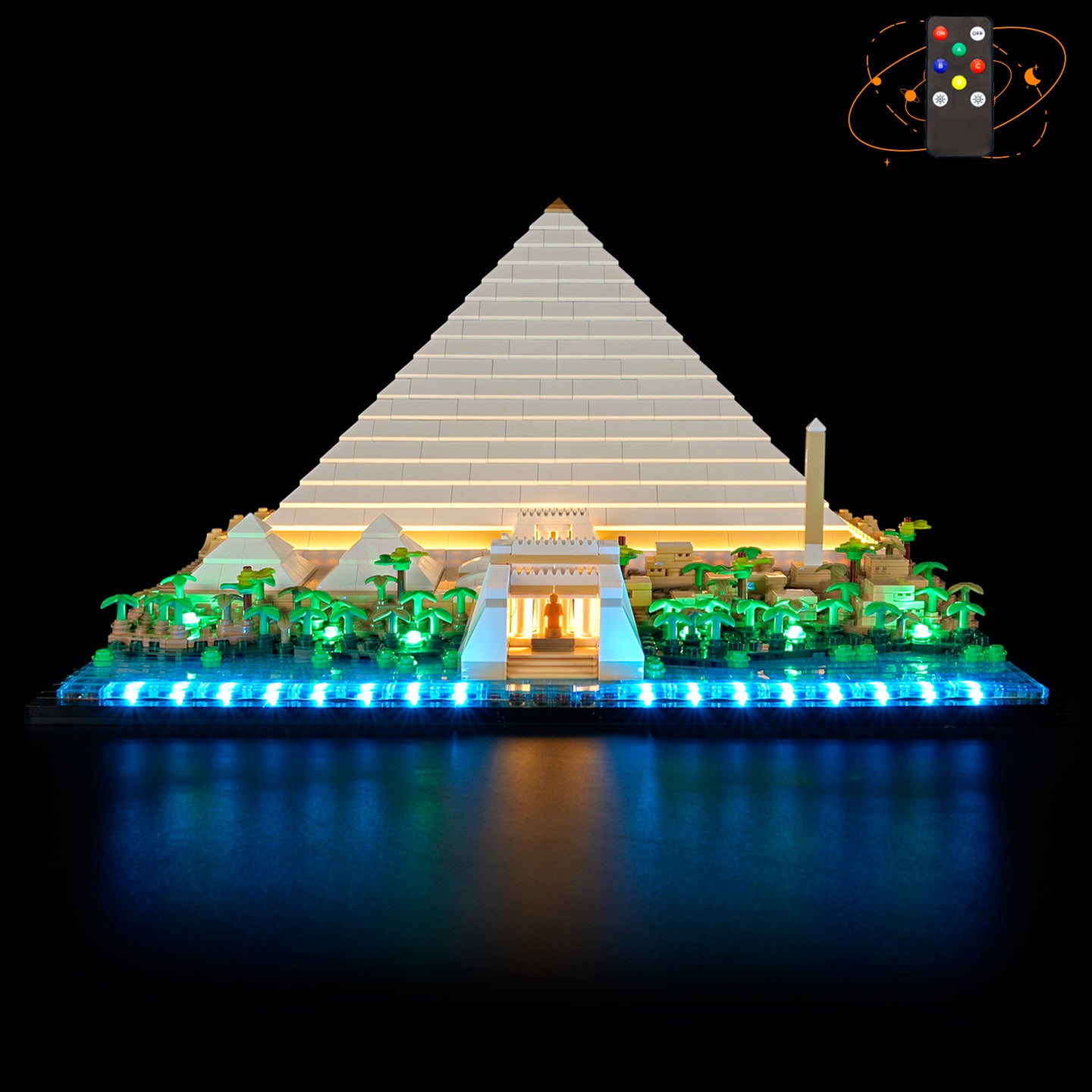 Lightailing Light Kit For Great Pyramid of Giza #21058-3