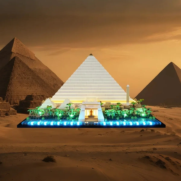 LELO ５点セット Lightailing LED Light Kit for LEGO Great Pyramid of Giza 21058