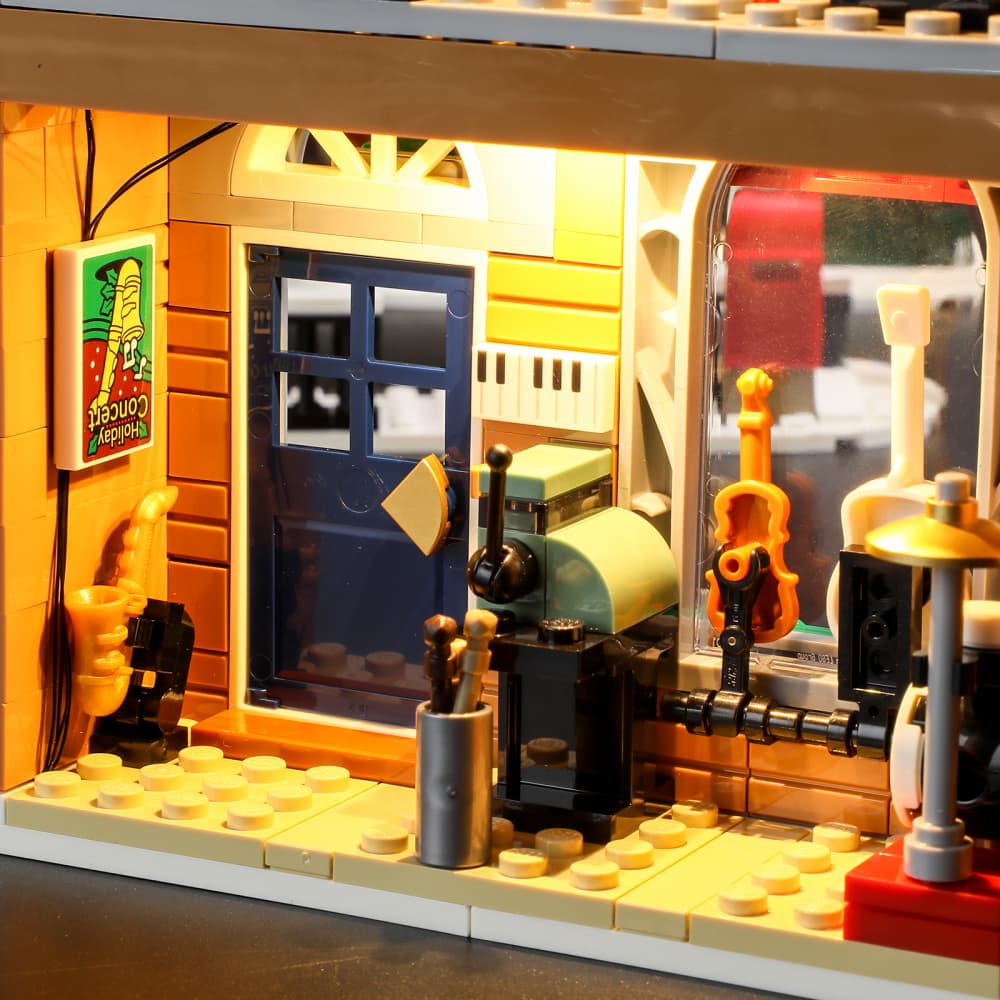 Kit d'éclairage LEGO pour la maison en pain d'épice 10267 (Avec télécommande)
