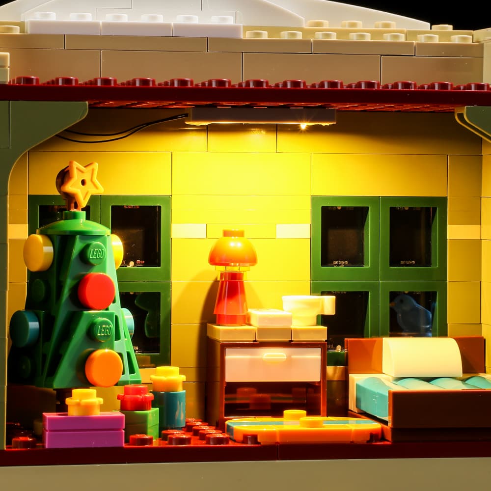 Kit d'éclairage LEGO pour la maison en pain d'épice 10267 (Avec télécommande)
