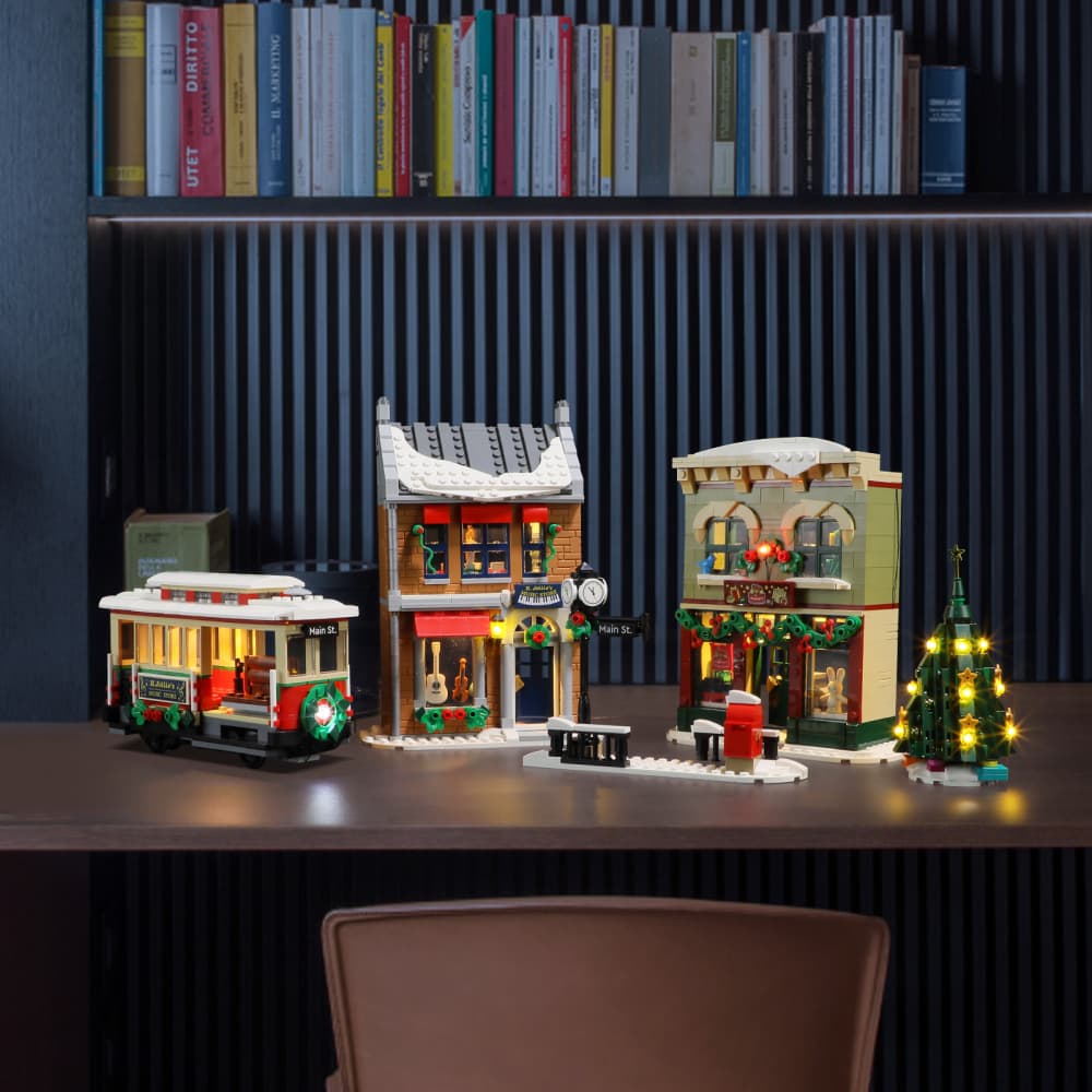 Kit d'éclairage LEGO pour la maison en pain d'épice 10267 (Avec télécommande)