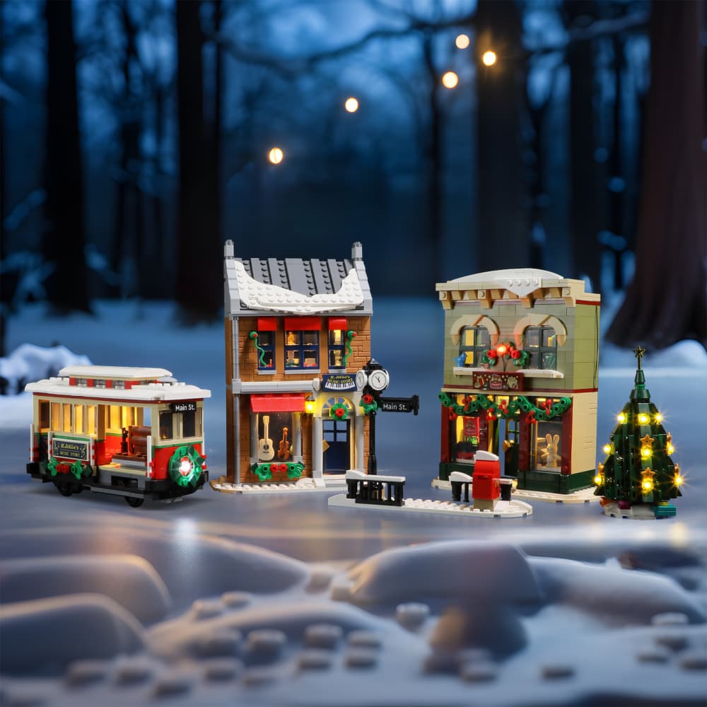 Kit d'éclairage LEGO pour la maison en pain d'épice 10267 (Avec télécommande)