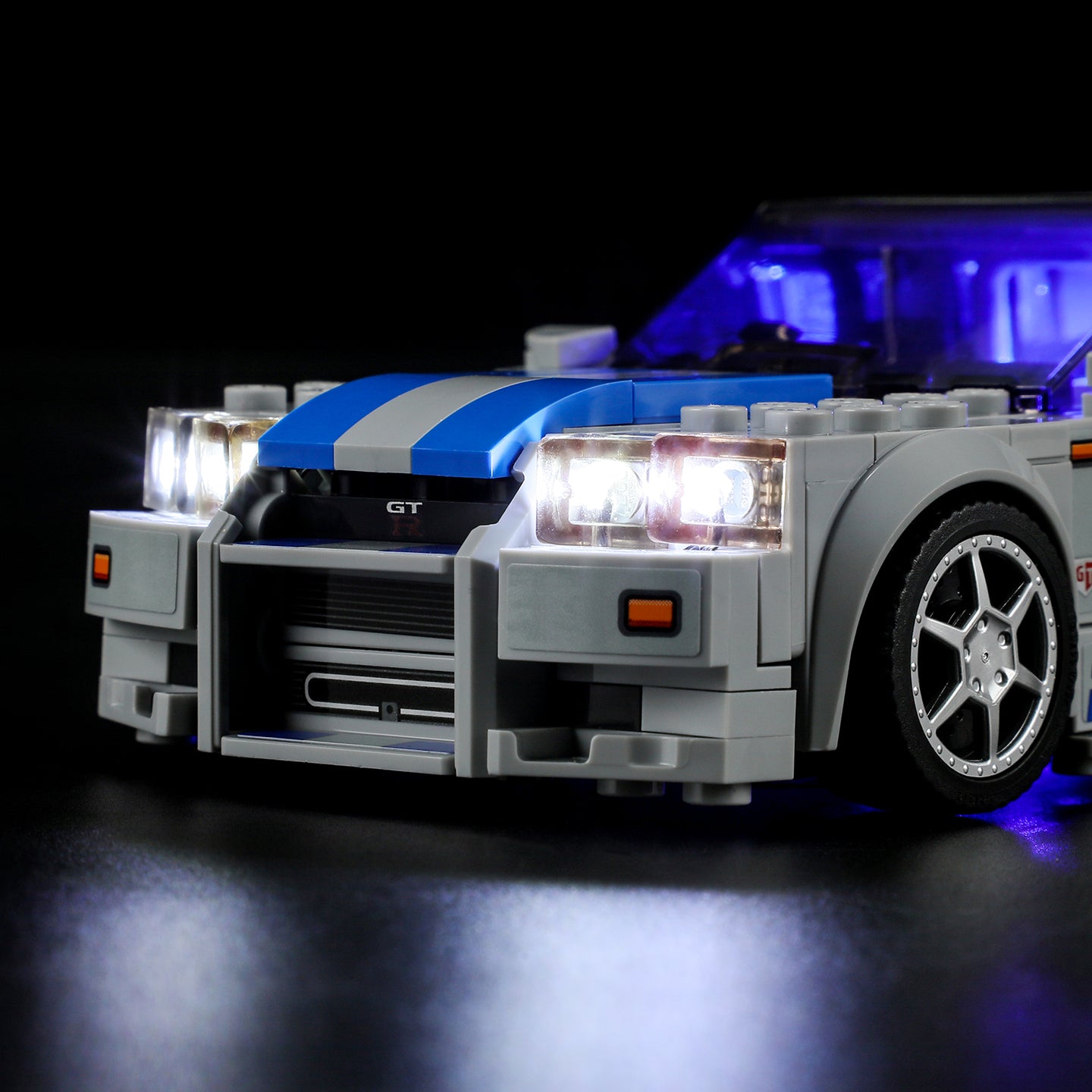 Light Kit for 2 Fast 2 Furious Nissan Skyline GT-R (R34) 76917-Lightailing