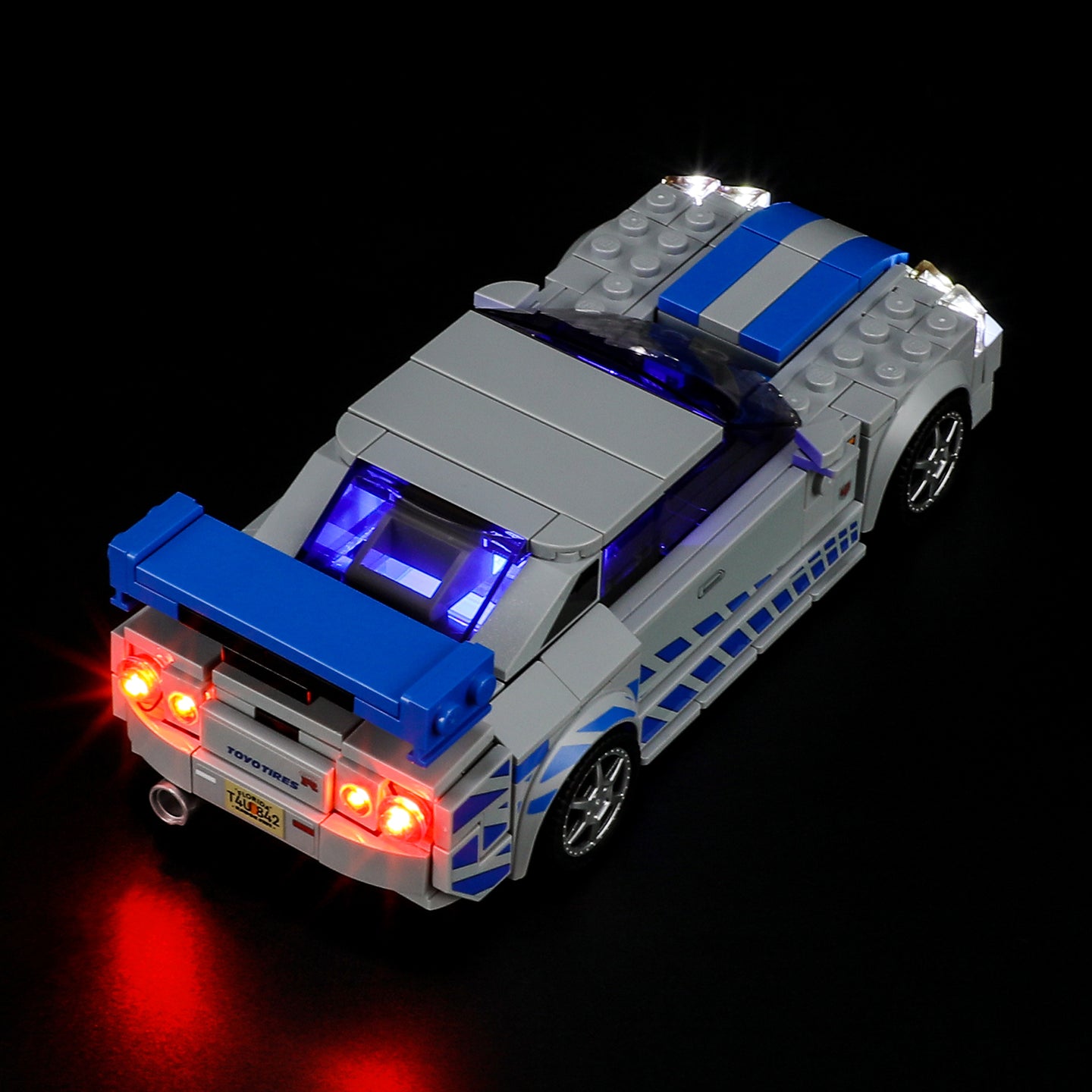 Light Kit for 2 Fast 2 Furious Nissan Skyline GT-R (R34) 76917-Lightailing