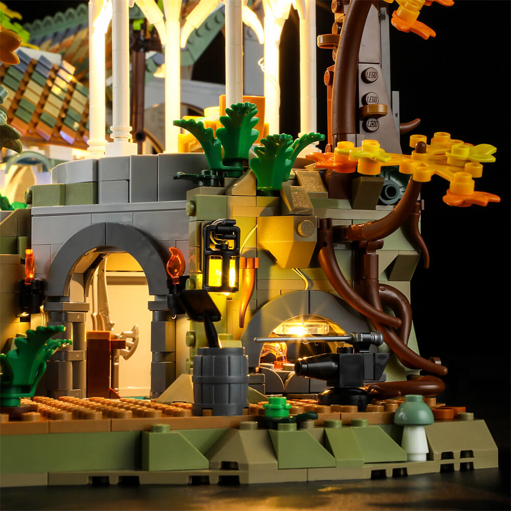 Light Kit for the Lord Of The Rings: Rivendell 10316-Lightailing