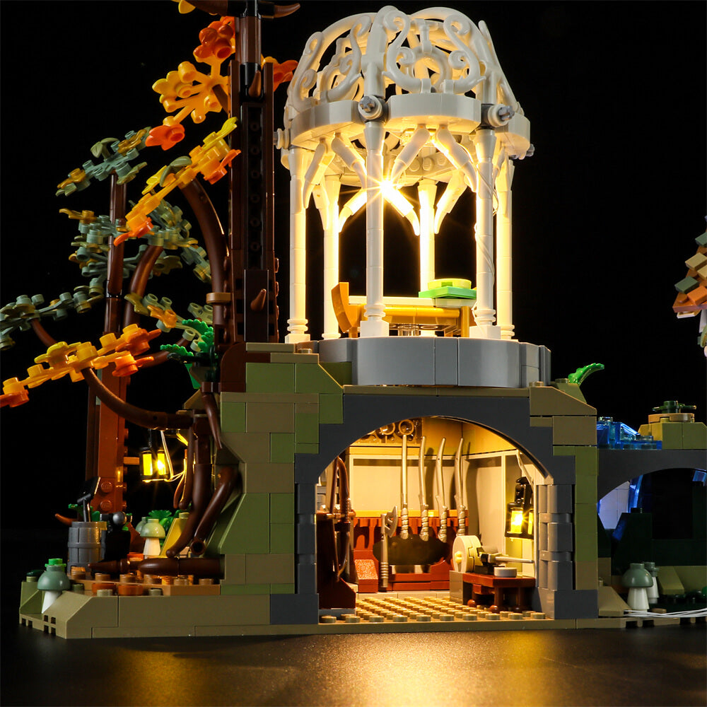 Lightailing Light Kit For LEGO THE LORD OF THE RINGS: RIVENDELL 10316-10