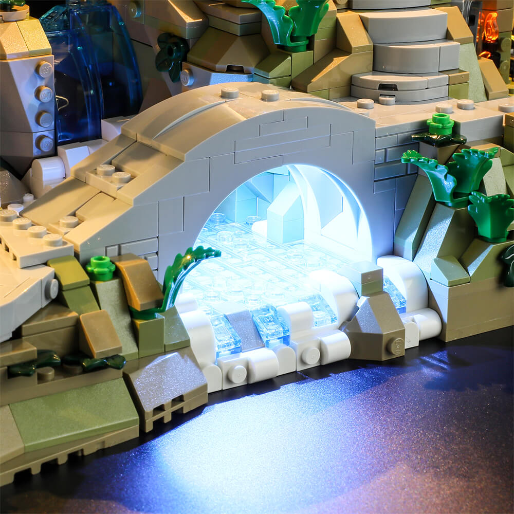 Lightailing Light Kit For LEGO THE LORD OF THE RINGS: RIVENDELL 10316-8