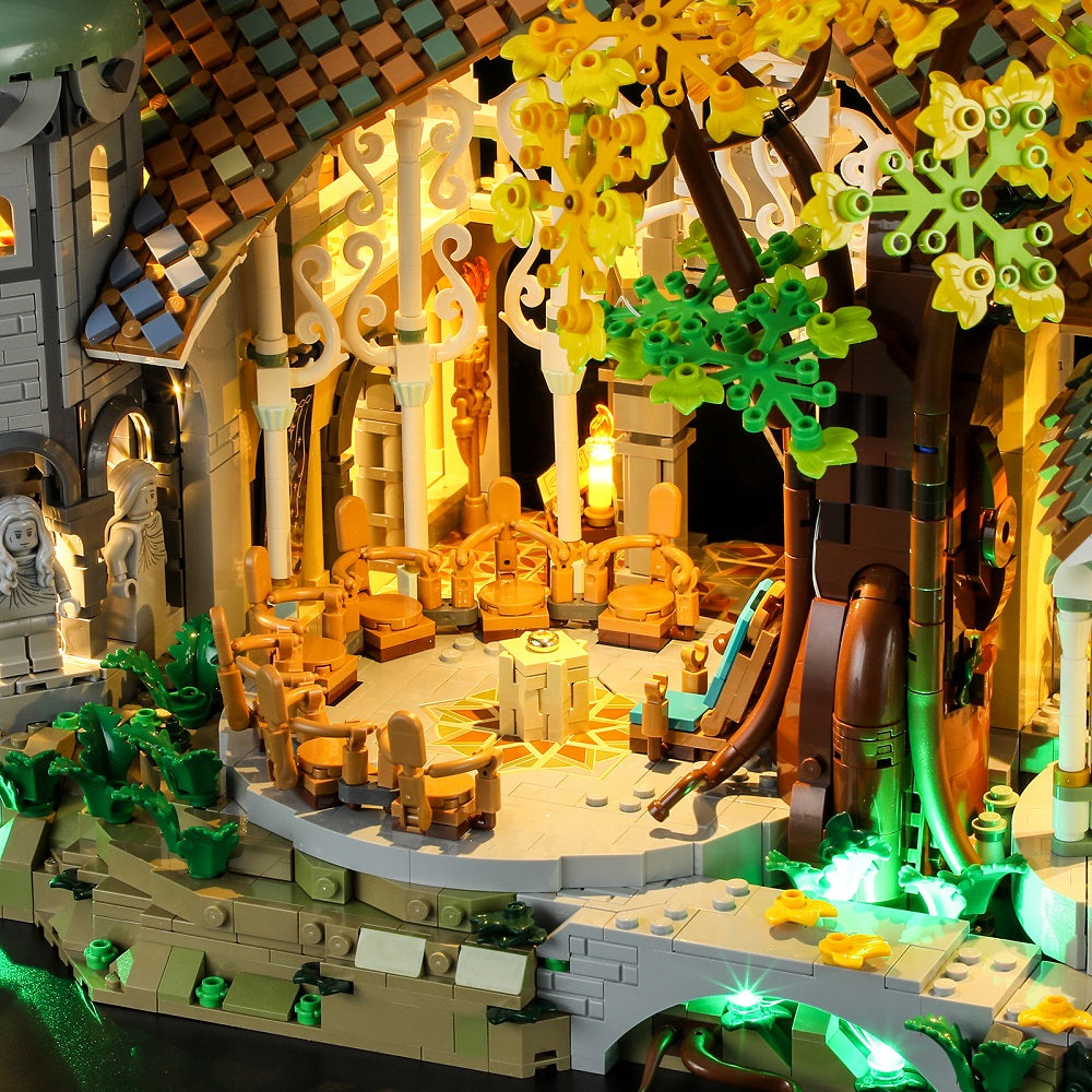 Lightailing Light Kit For THE LORD OF THE RINGS RIVENDELL™ 10316