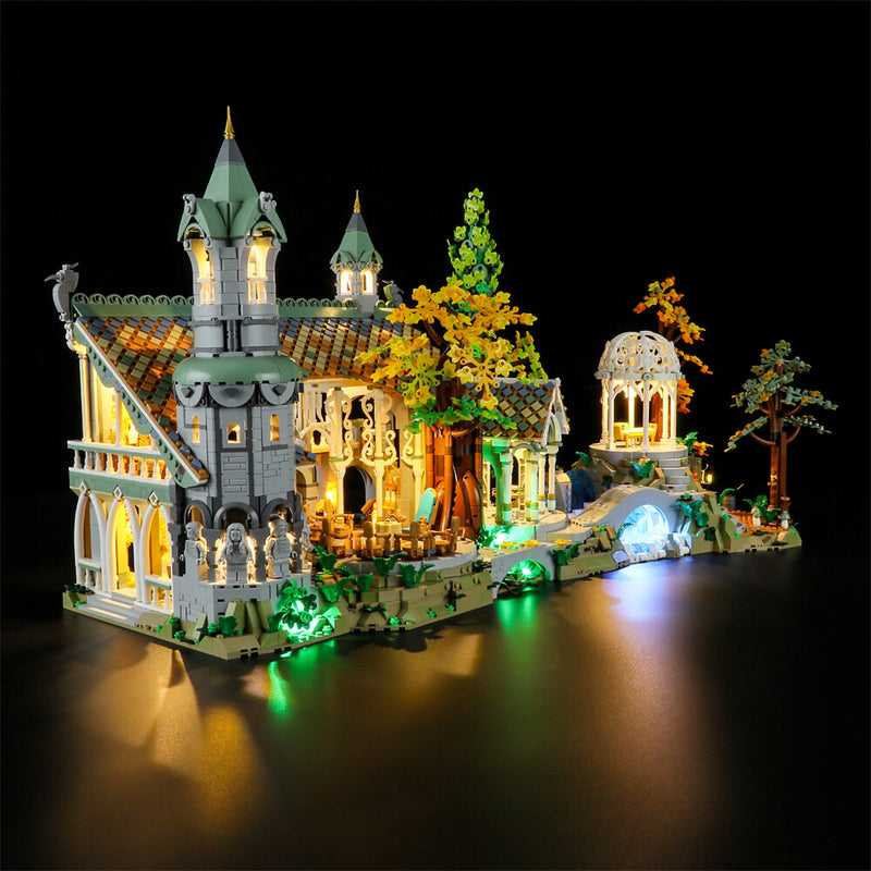 Lightailing Light Kit For LEGO THE LORD OF THE RINGS: RIVENDELL 10316-1