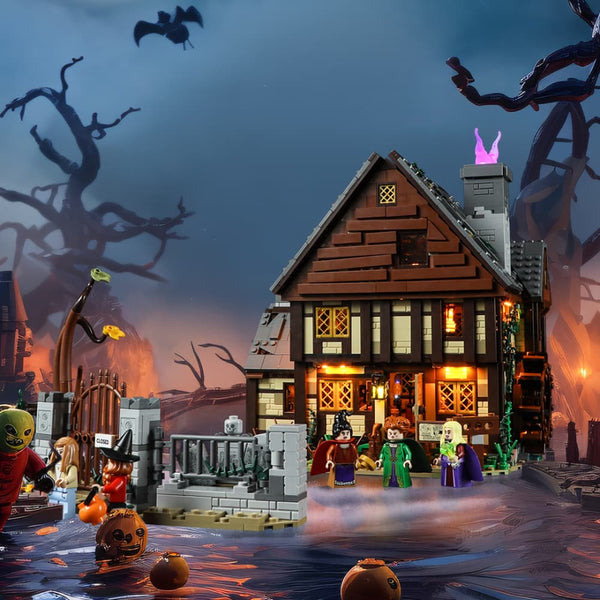 Light Kit For Disney Hocus Pocus: The Sanderson Sisters' Cottage 21341-Lightailing