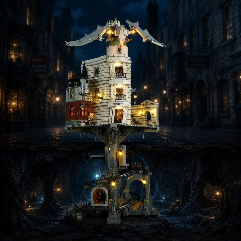 Light Kit for Gringotts Wizarding Bank 76417-Lightailing