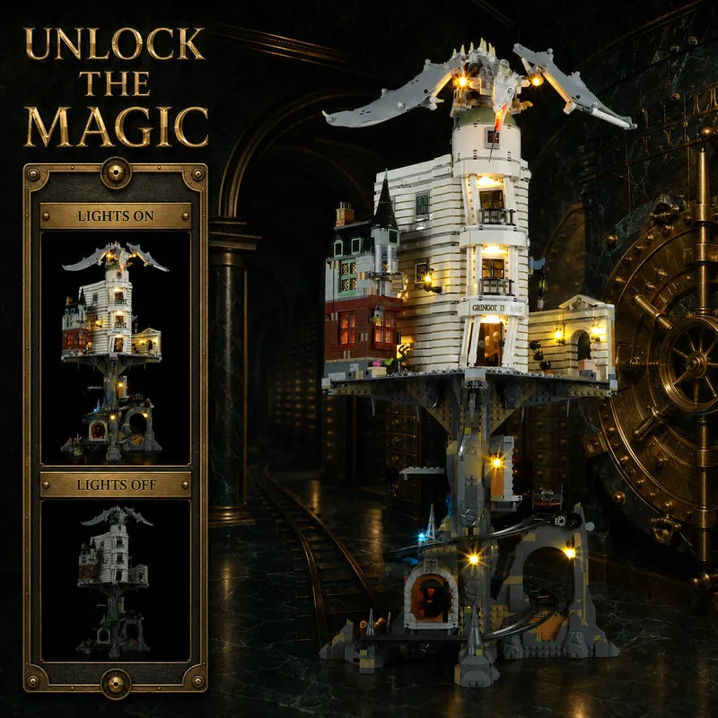 Light Kit for Gringotts Wizarding Bank 76417-Lightailing