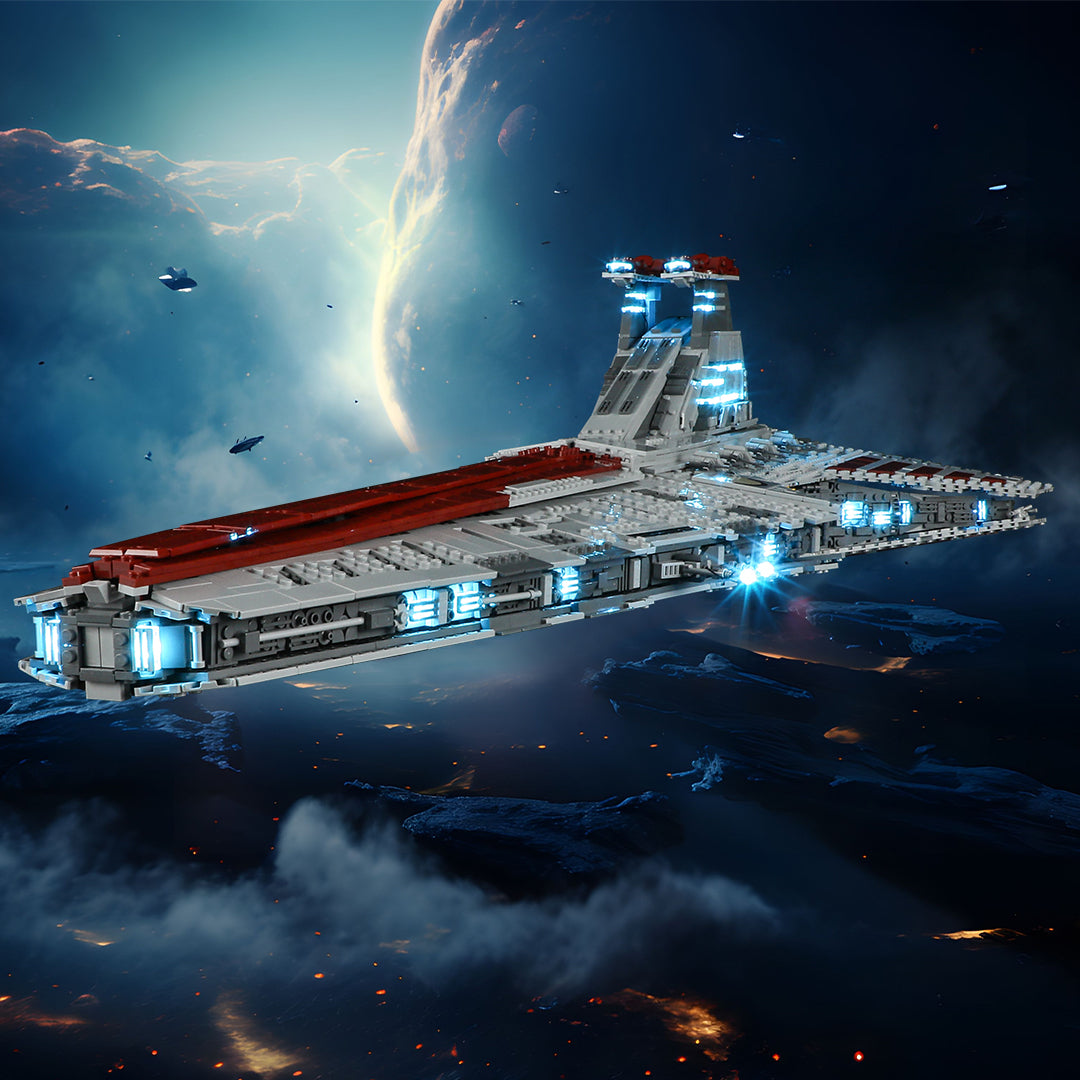 Lightailing Light Kit For Venator-Class Republic Attack Cruiser 75367- 1