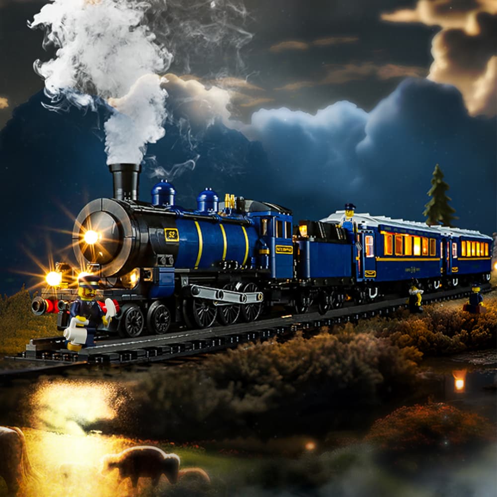 Light Kit For The Orient Express Train 21344-Lightailing