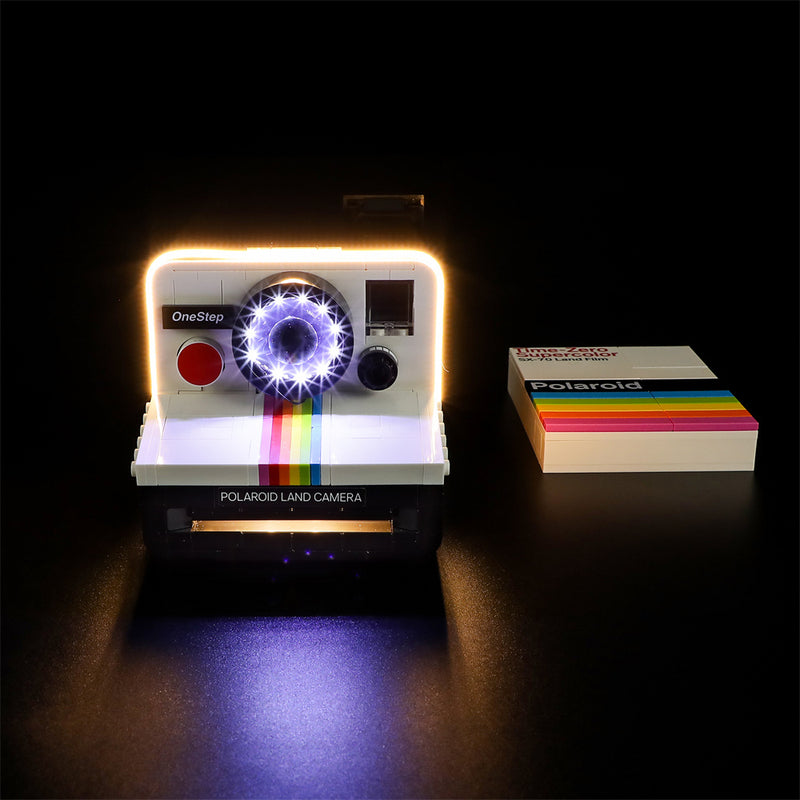 Lightailing Light Kit For LEGO® Polaroid OneStep SX-70 Camera 21345