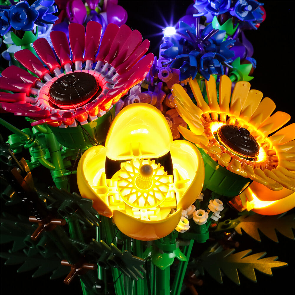 Beleuchtungsset für Wildblumenstrauß 10313- Lightailing
