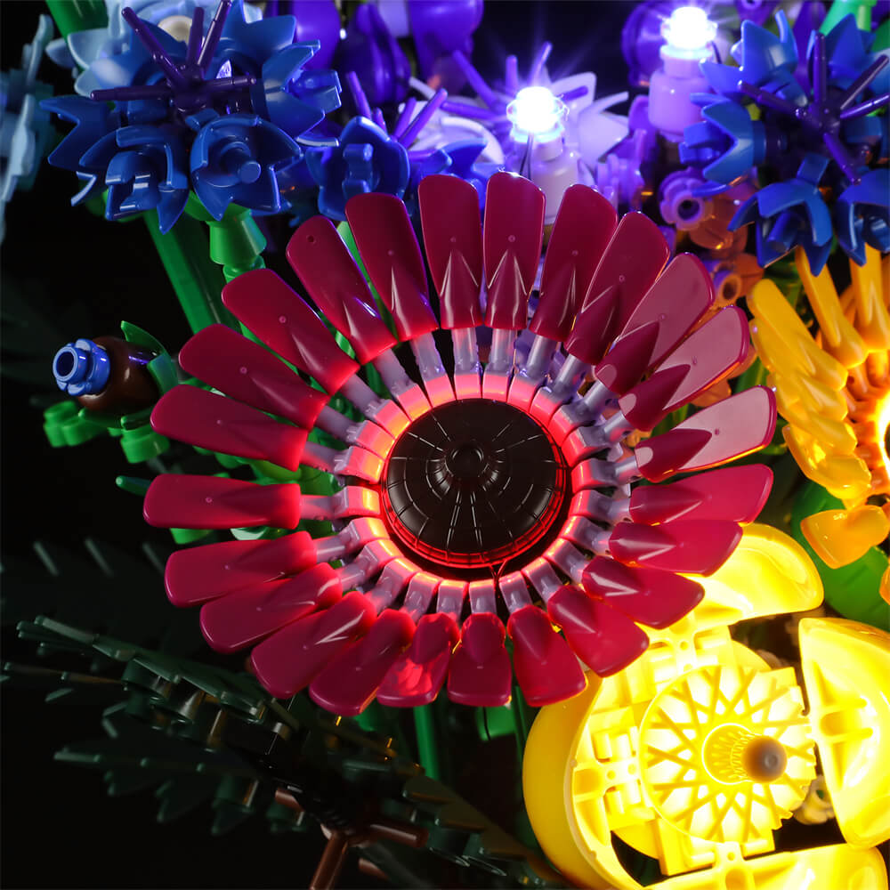 Beleuchtungsset für Wildblumenstrauß 10313- Lightailing