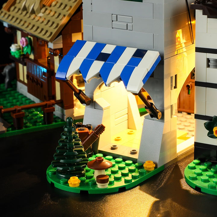 Lightailing Light Kit For Medieval Town Square 10332