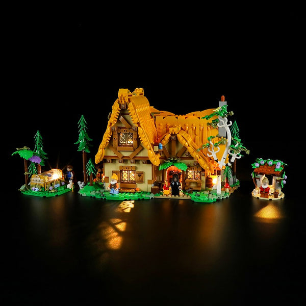 Lightailing Light Kit For Snow White and the Seven Dwarfs' Cottage 43242