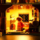 Light Kit For Snow White and the Seven Dwarfs' Cottage 43242-Lightailing