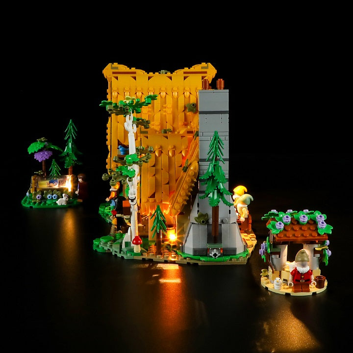Lightailing Light Kit For Snow White and the Seven Dwarfs' Cottage 43242