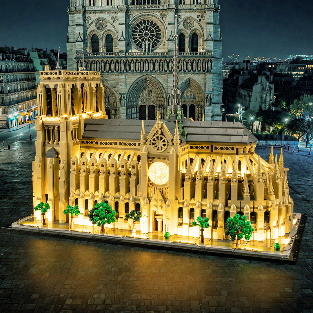 Light Kit for Notre-Dame de Paris 21061-Lightailing(Remote Version)