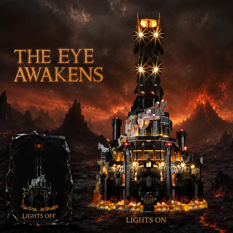 Light Kit for The Lord of the Rings: Barad-dur 10333-Lightailing