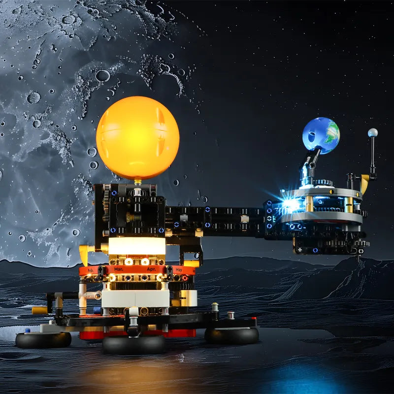 Light Kit for Planet Earth and Moon in Orbit 42179-Lightailing