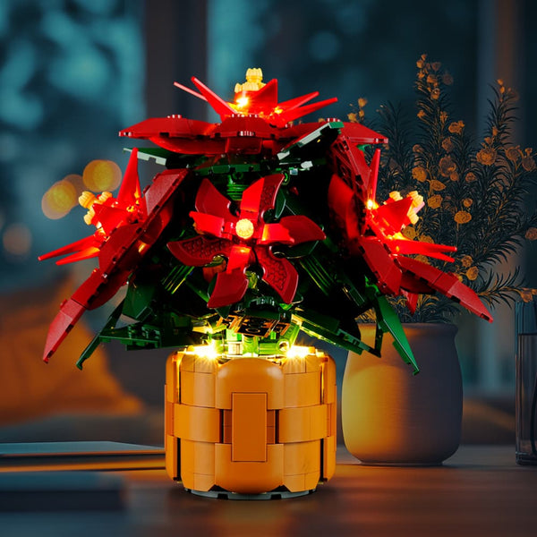Lightailing Light Kit For LEGO Poinsettia 10370 -1