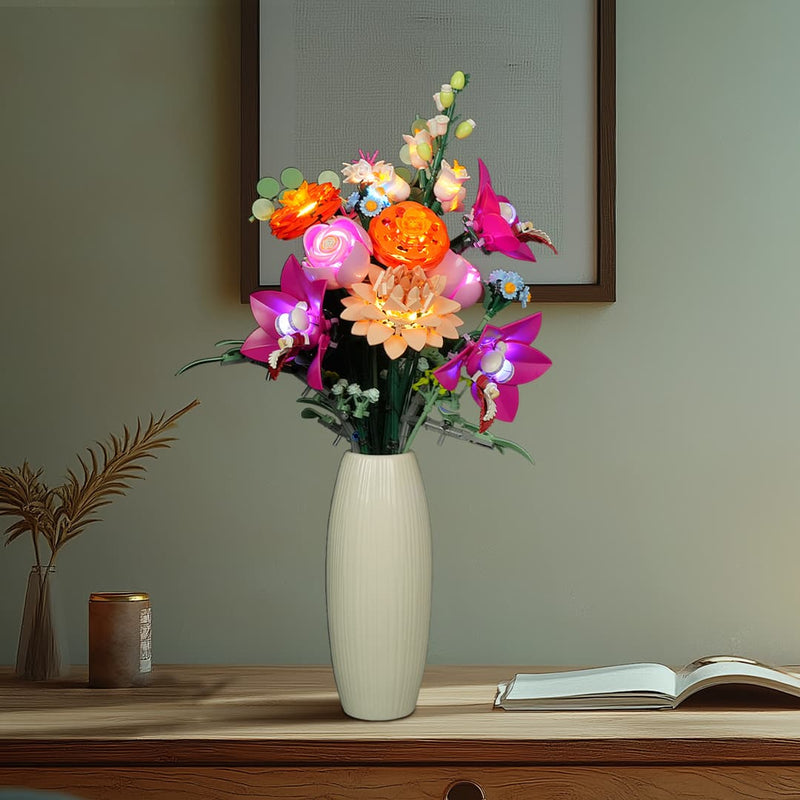 Light Kit for Pretty Pink Flower Bouquet 10342-Lightailing