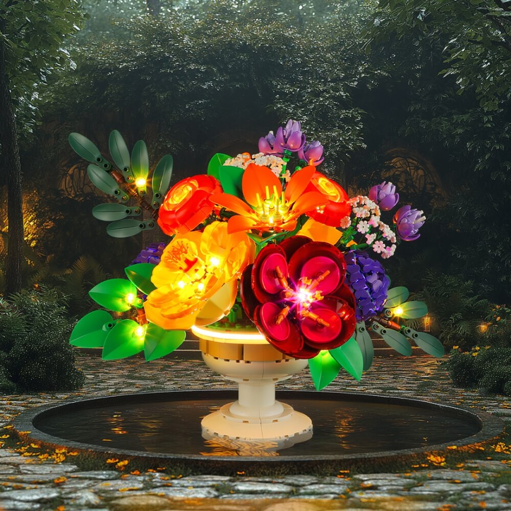 Lightailing Light Kit For LEGO Flower Arrangement 10345-1